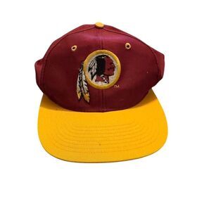 Vintage Washington Redskins Snapback Fitted Hat NFL Football Cap Size 7 1/8